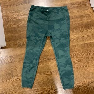 Green xxl leggings